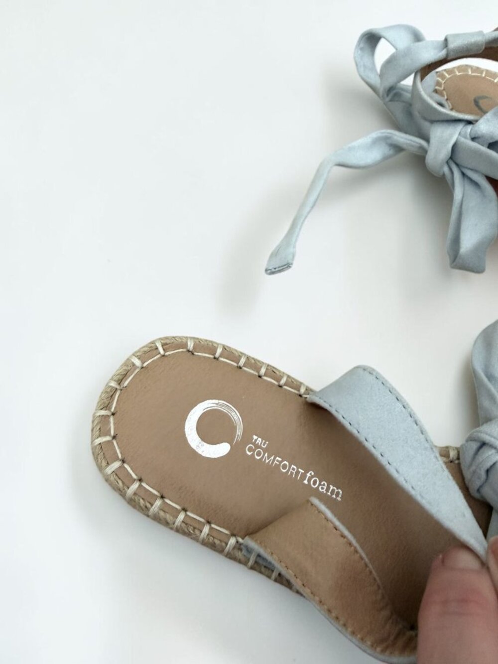 ✨ Tru Comfort Foam Lace-Up Espadrille Sandals | Size 8 | NWOT - Picture 6 of 10
